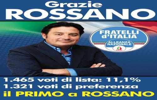 Rossano (Cs), FdI-AN:  Rapani ringrazia gli elettori