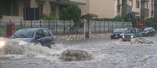 Meteo Campania: situazione critica in tutta la regione