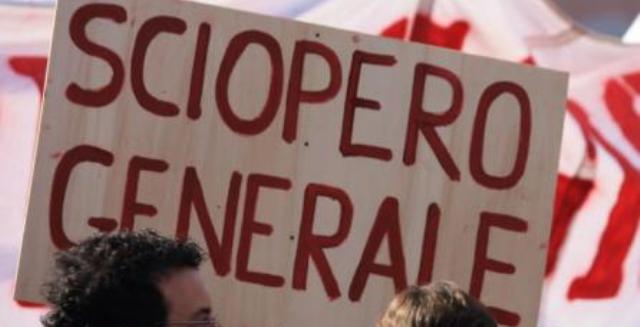 Roma: conclusa la manifestazione per lo sciopero generale nella Capitale