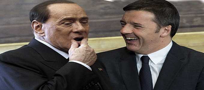 Renzi - Berlusconi: " Azione congiunta" con qualche perplessità