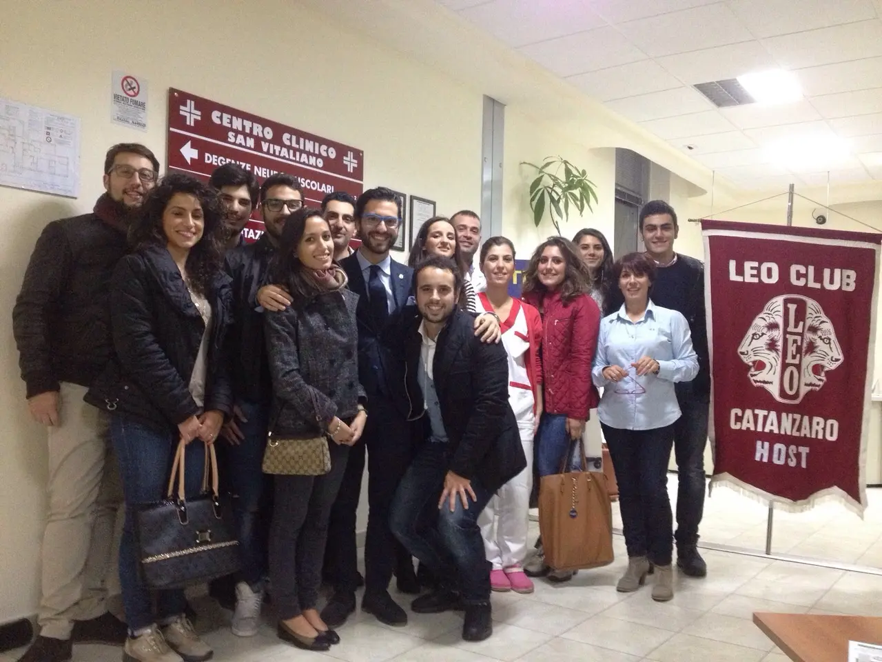 Il Leo Club Host in visita al Centro Clinico San Vitaliano