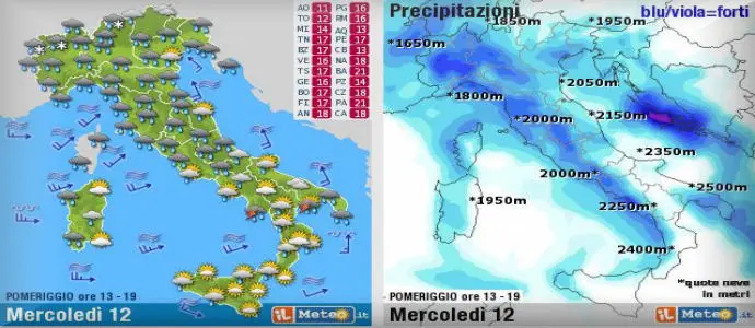 Allerta Meteo: Il tempo Flagella la Liguria, Emilia Romagna eToscana