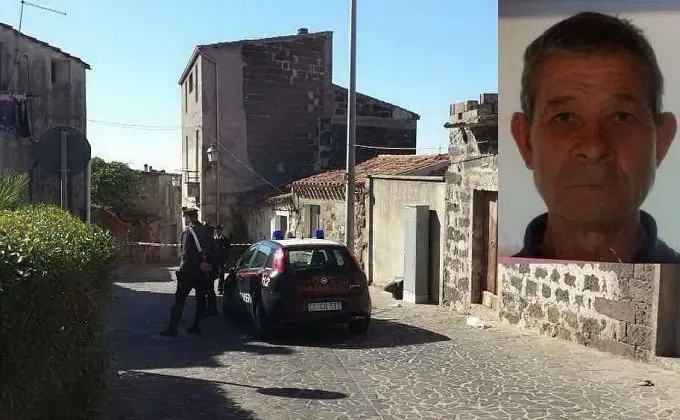 Paulilatino, è stato ucciso a bastonate il pensionato trovato morto in casa