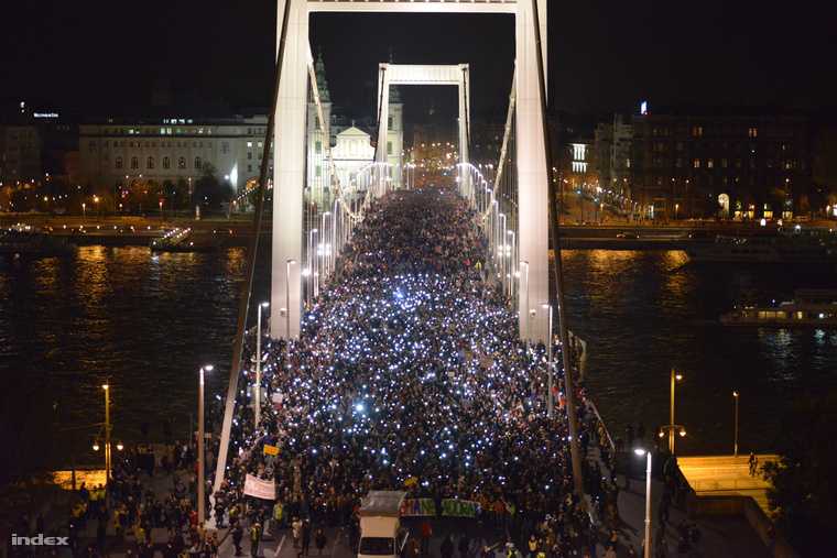 Budapest contro la "Internet tax": migliaia di ungheresi in piazza contro il governo