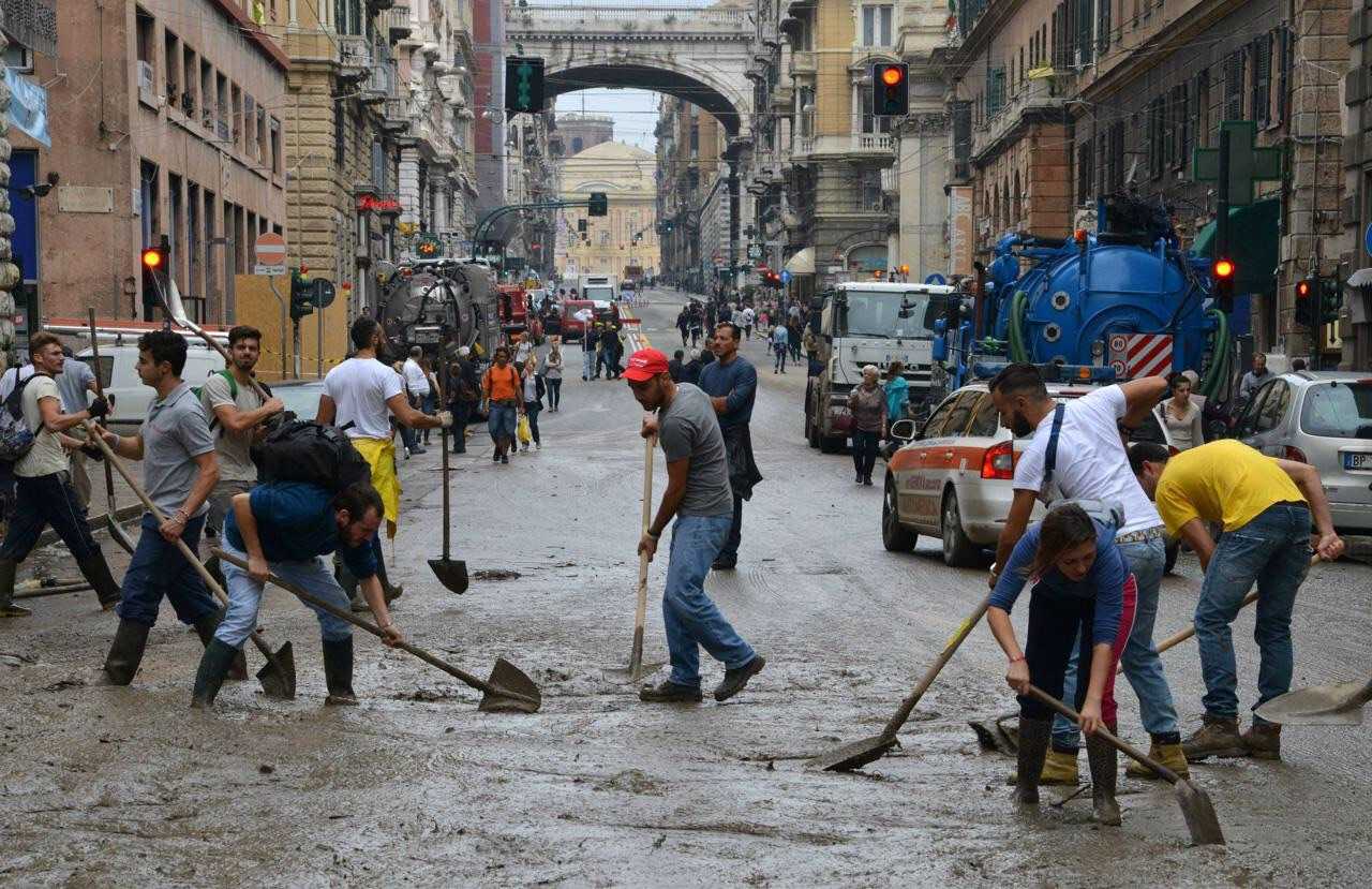 Genova, stop alle tasse e stanziati due milioni di euro per le persone danneggiate dall'alluvione
