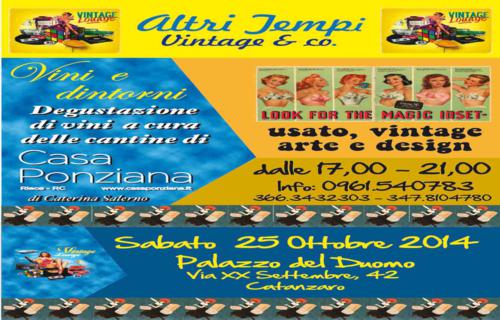 Catanzaro: il mercatino del Vintage al Palazzo del Duomo