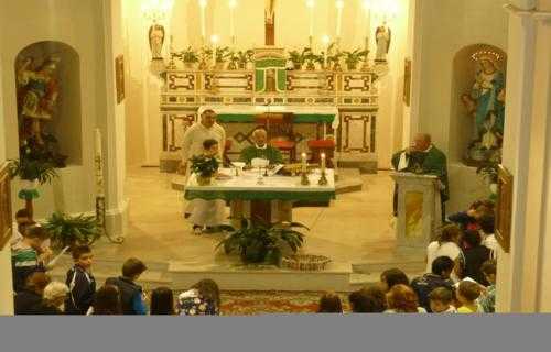 Aperto a Platania l'Oratorio e il nuovo anno Catechistico, Mons. Ferrero: "Vicini alle famiglie"