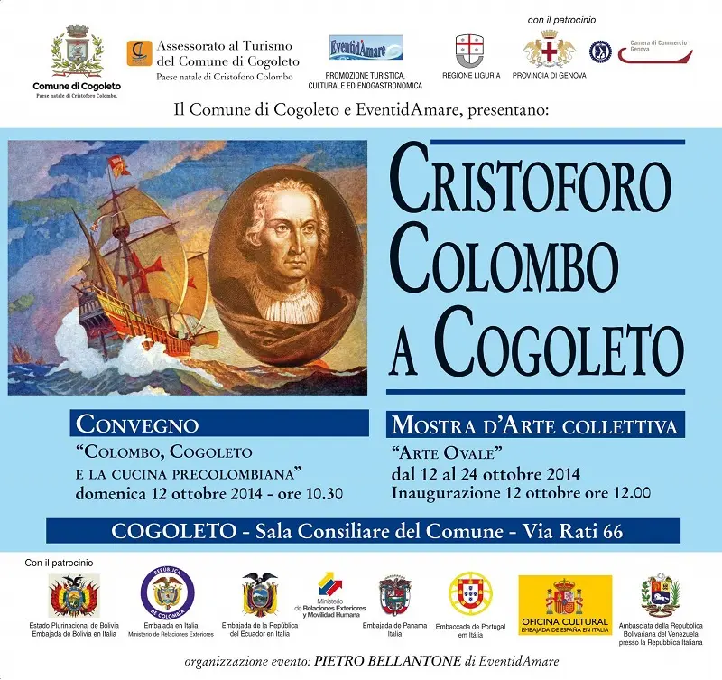 Cogoleto: il 12 ottobre, una domenica ricca di arte e cultura