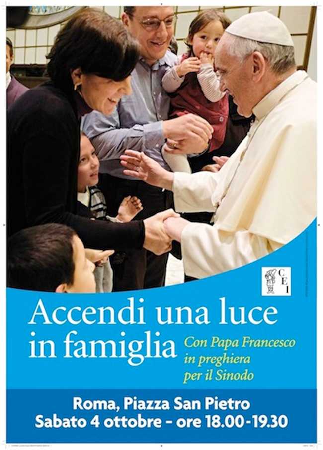 Diocesi di Terni in piazza San Pietro: "Accendi una luce in famiglia"