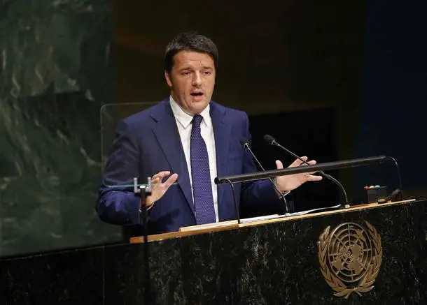 Renzi debutta all'Onu: "Uniti contro minacce per cambiare destino mondo"