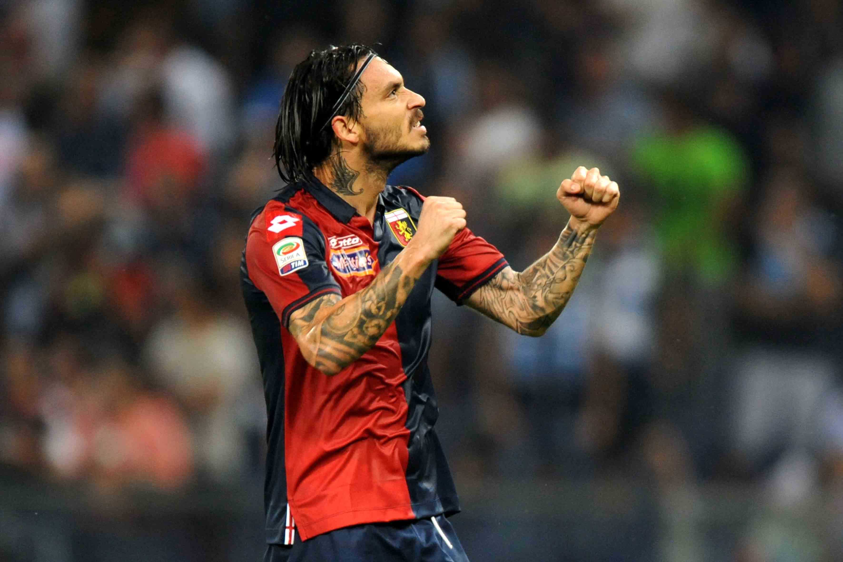 Il Genoa batte in casa la Lazio con un goal di Pinilla