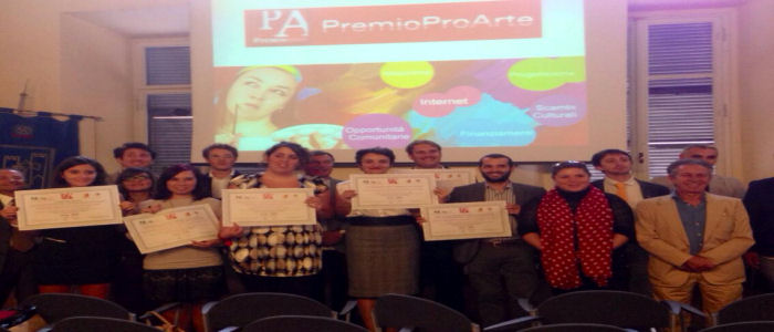 Settima edizione Premio Internazionale proarte, interscambio di cultura ed identità tra i giovani