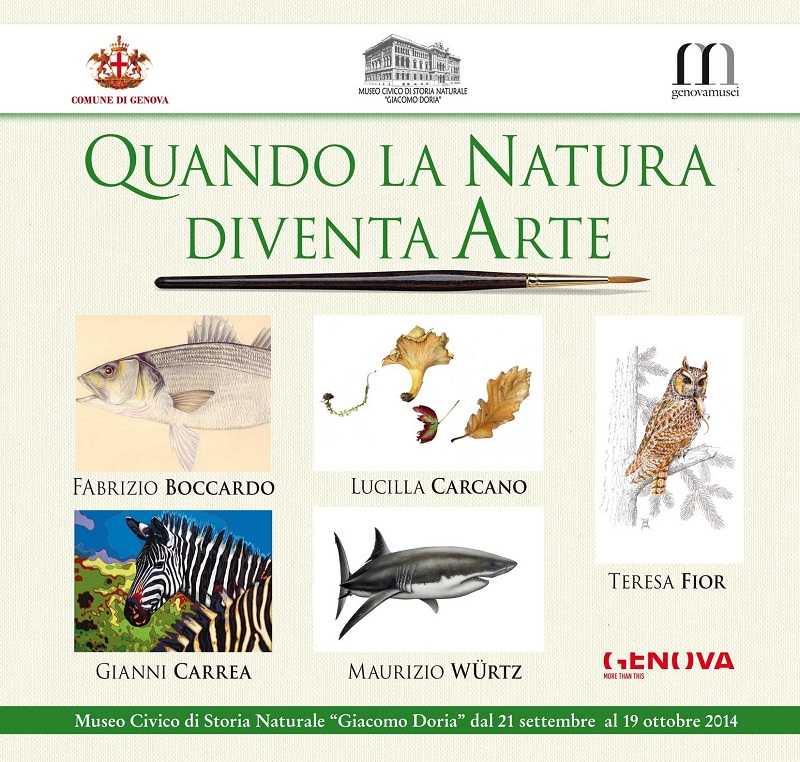 20 settembre: il Museo Civico di Genova inaugura la mostra "Quando la Natura diventa Arte"