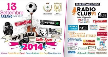 Notte bianca dello Sport ad Arzano, anche lo Scampia Rugby in campo