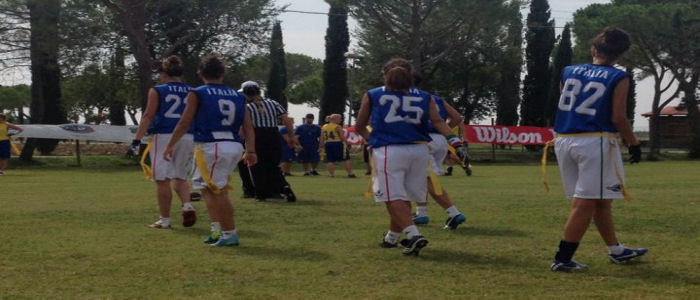 Football Americano: Mondiali Flag Football, l'Italia apre con la vittoria sulla Gran Bretagna