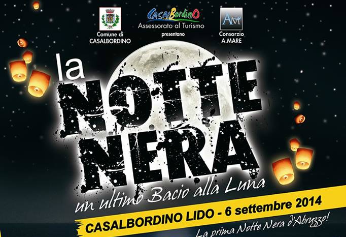 Casalbordino lido, a lume di candela per la "Notte Nera"