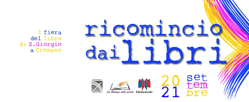 "Ricomincio dai libri", arriva la prima fiera del libro a S.Giorgio a Cremano