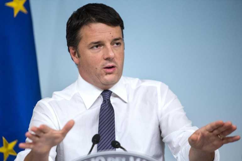 Matteo Renzi presenta i "Mille Giorni" a Palazzo Chigi