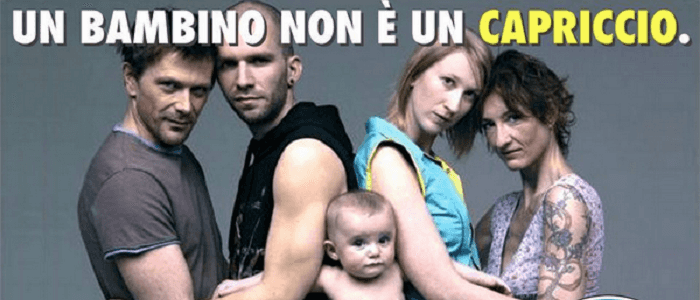 FdI usa una foto di Toscani contro le adozioni gay. Parte la denuncia