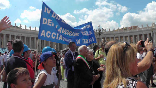 Tk-Ast: "In difesa della dignità dei lavoratori dell'acciaieria di Terni"