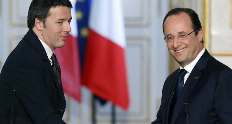 Renzi al pre-vertice di Parigi: «All'Europa serve la crescita. Sulla Mogherini consenso unanime»