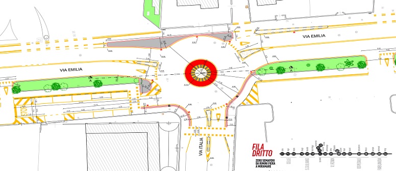 Rimini, via Emilia: da mercoledì 3 settembre al via il quarto intervento sull'asse mediano