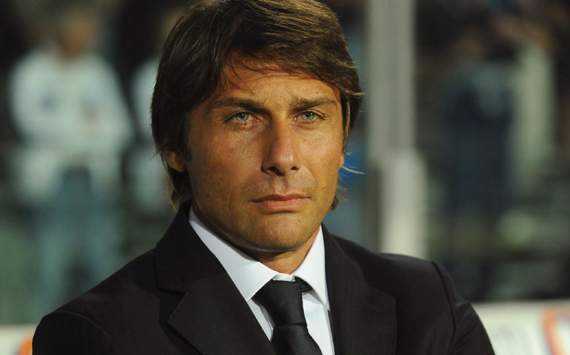 Il ct della Nazionale, Antonio Conte, in visita alla Juventus