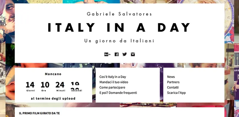 Italy in a day alla Mostra del cinema di Venezia 2014