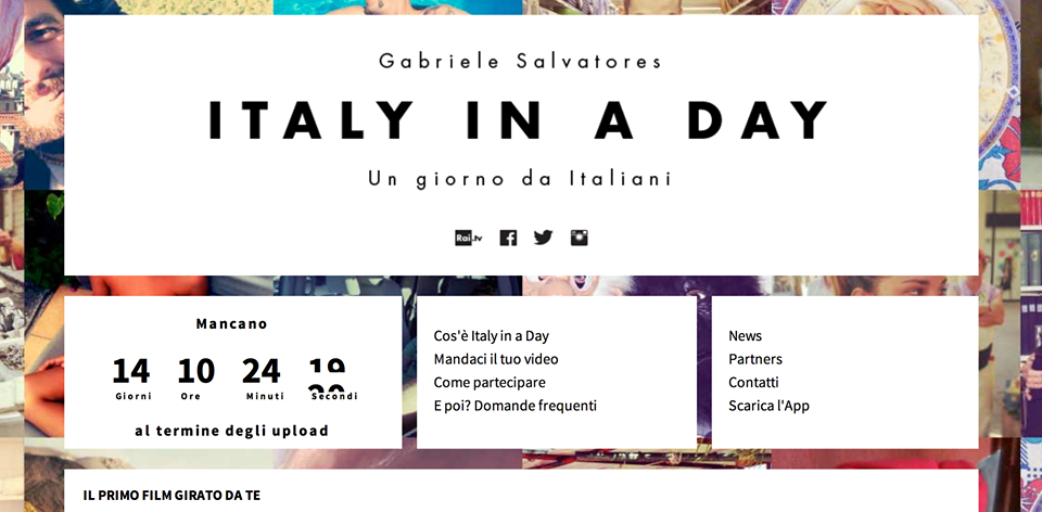 Italy in a day alla Mostra del cinema di Venezia 2014