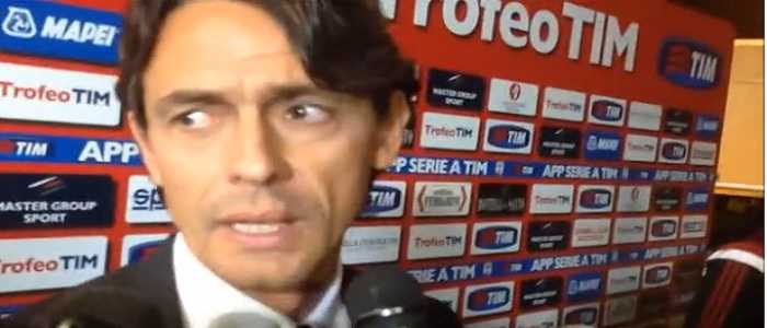 Inzaghi: "Senza Balotelli, al Milan stiamo meglio"