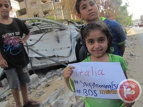 L'appello di Gaza all'Italia: 'Non continuate ad armare Israele'