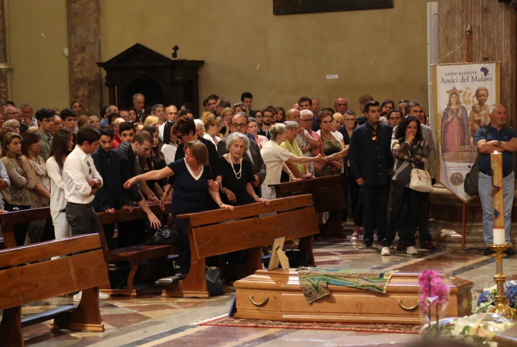 Perugia, l'addio a Fabio Giaimo