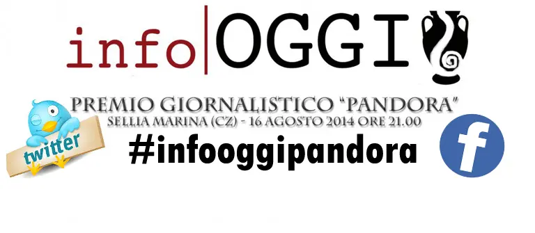 Backstage e Commenti Live sulla I Edizione del Premio Giornalistico "Pandora" - #infooggipandora