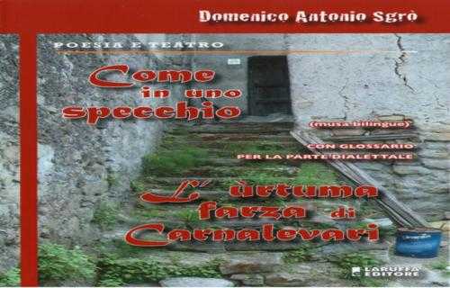 Il Cis Calabria presenta "Poesia e Teatro", ultimo libro di Domenico Antonio Sgrò