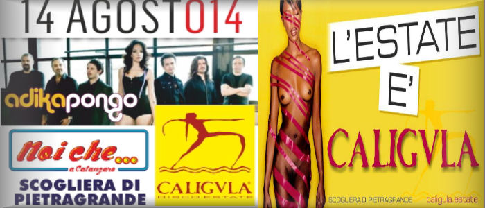 L'attesa e' finita, domani, al "Caligula" la sesta edizione di "Noi che..."