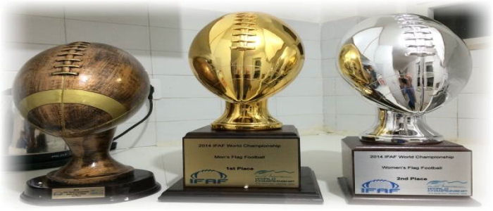 Mondiali Flag, loghi e trofei in collaborazione con Israele