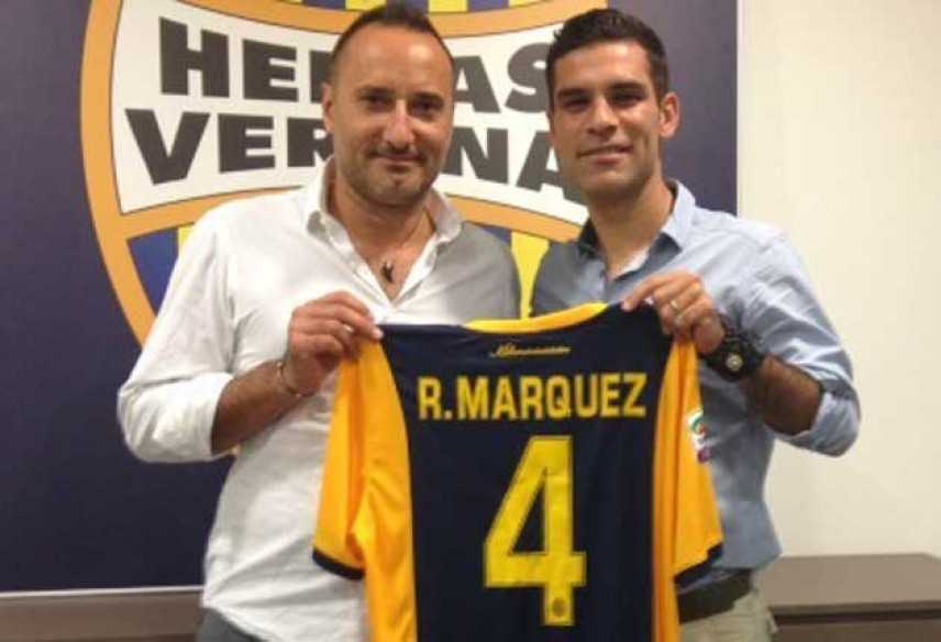 Hellas Verona, concuso l'acquisto di Rafa Marquez: sarà il numero 4