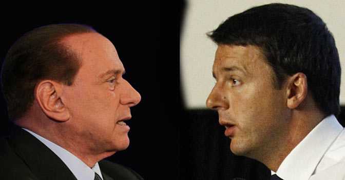 Renzi e Berlusconi: colloquio durato tre ore