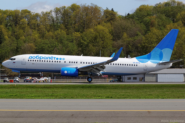 Mosca-UE, le sanzioni limitano la Dobrolet, compagnia russa low-cost