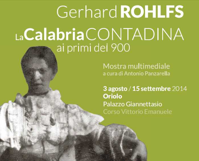 In Art -Gerhard ROHLFS,  La Calabria contadina ai primi del '900