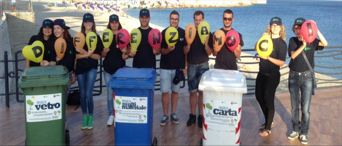 Terminera' oggi l'opera di sensibilizzazione alla raccolta differenziata voluta dal comune