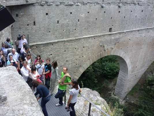 Riaperto al pubblico l'acquedotto romano di Aymavilles