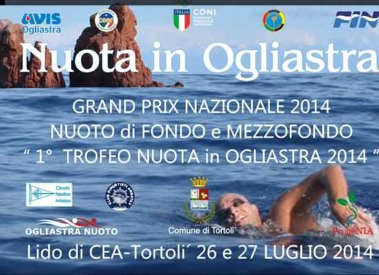 Ogliastra, sabato 26 al via il Grand Prix nazionale di nuoto di fondo e mezzofondo