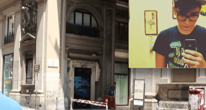 Napoli, crollo alla Galleria Umberto: morto il 14enne Salvatore Giordano