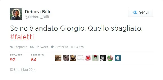 M5S choc contro Napolitano: «Se ne è andato Giorgio. Quello sbagliato»