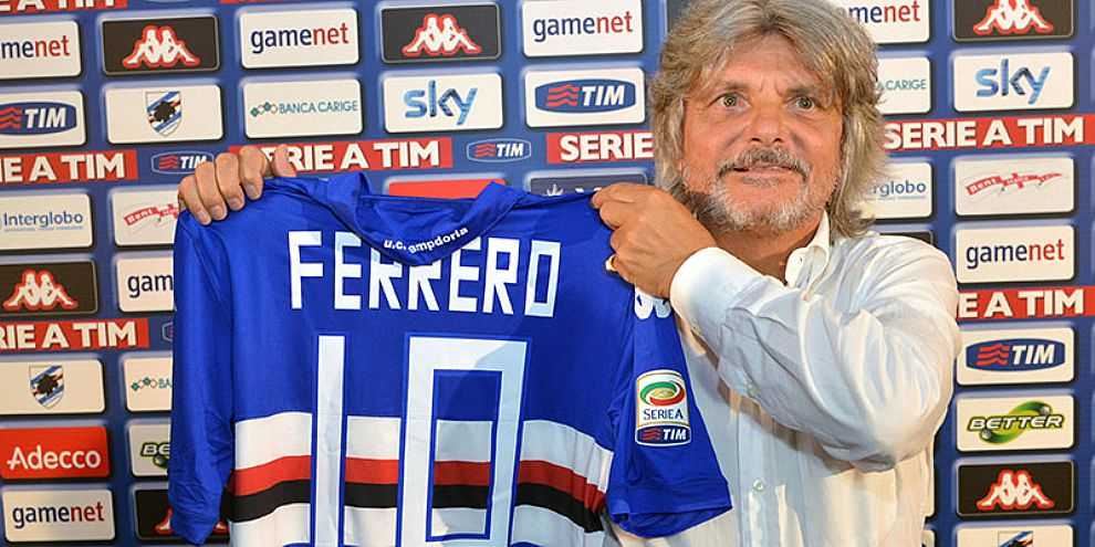 Sampdoria, nominato il nuovo CDA. Massimo Ferrero presidente della squadra blucerchiata