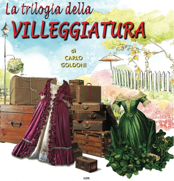 Accademia D'Arte Drammatica Cassiopea, al Teatro Ambra "La trilogia della villeggiatura" di Goldoni