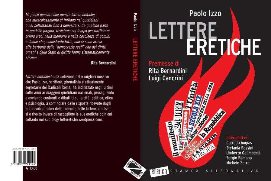 "Lettere eretiche"; il nuovo libro di Paolo Izzo