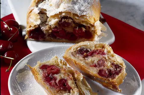 Strudel di ciliegie