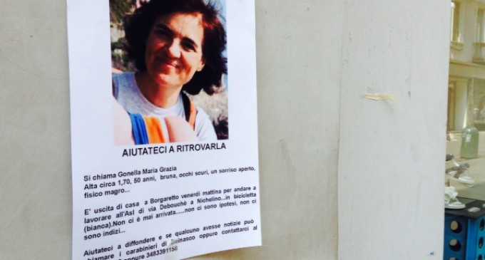 Torino: ritrovata senza vita Maria Grazia Gonella. Era scomparsa da Beinasco